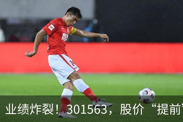 业绩炸裂！301563，股价“提前”大涨