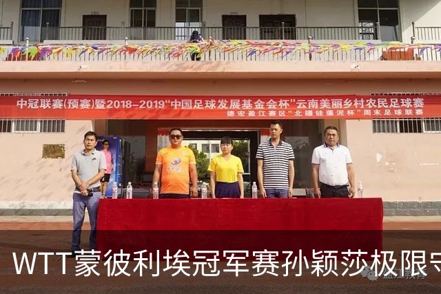 WTT蒙彼利埃冠军赛孙颖莎极限守住对申裕斌九连胜